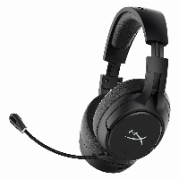 Безжични геймърски слушалки HyperX Cloud Flight S - Qi Charging, Черни