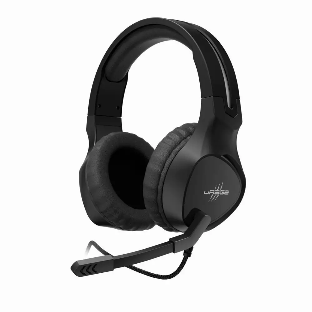 Геймърски слушалки Hama uRage Soundz 300, Микрофон, 3.5мм жак, Черен