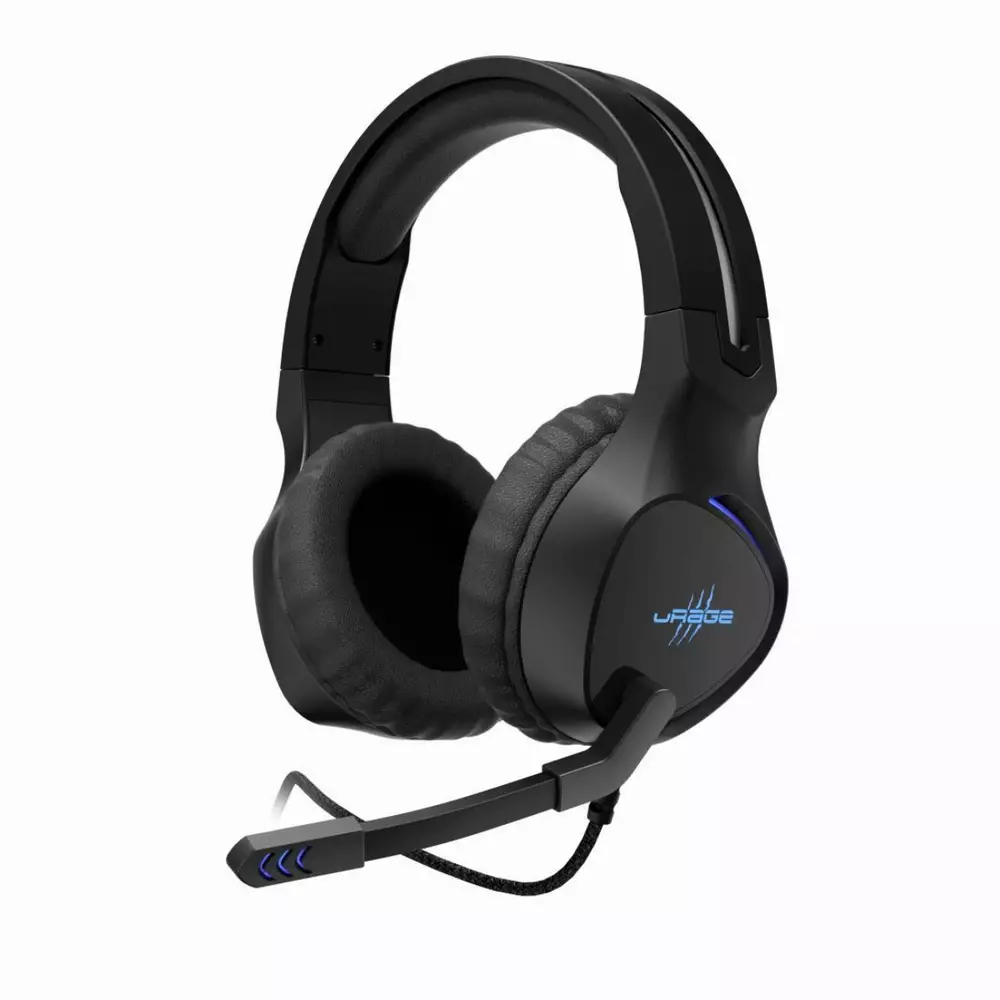Геймърски слушалки Hama uRage SoundZ 400, Микрофон, USB Черен