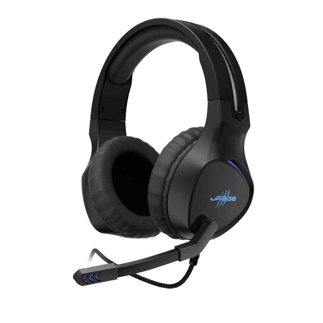 Геймърски слушалки Hama uRage SoundZ 400, Микрофон, USB Черен