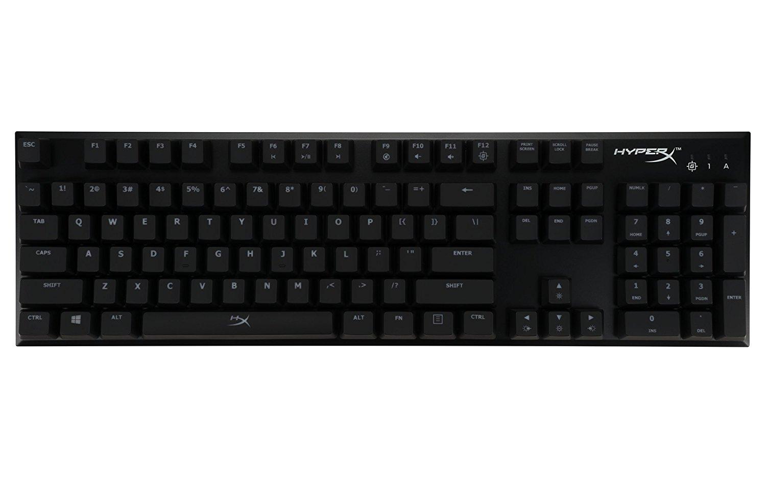 Gaming mechanical keyboard Kingston HyperX, Alloy Red, Red switches