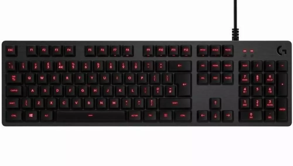 Геймърска механична клавиатура Logitech G413 Carbon, Romer-G суичове