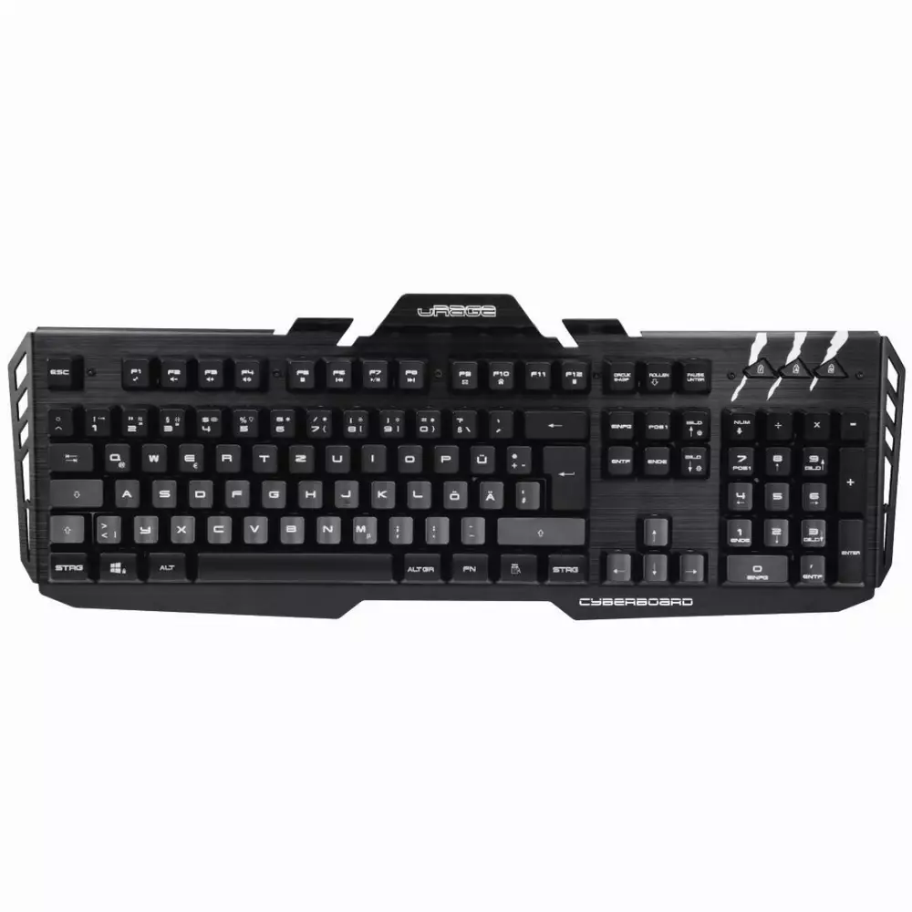 Геймърска метална клавиатура Hama uRage Cyberboard RGB
