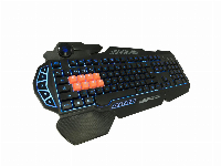 Геймърска клавиатура Bloody B318 Light strike, 8-Infrared Swich, USB, кирилизирана