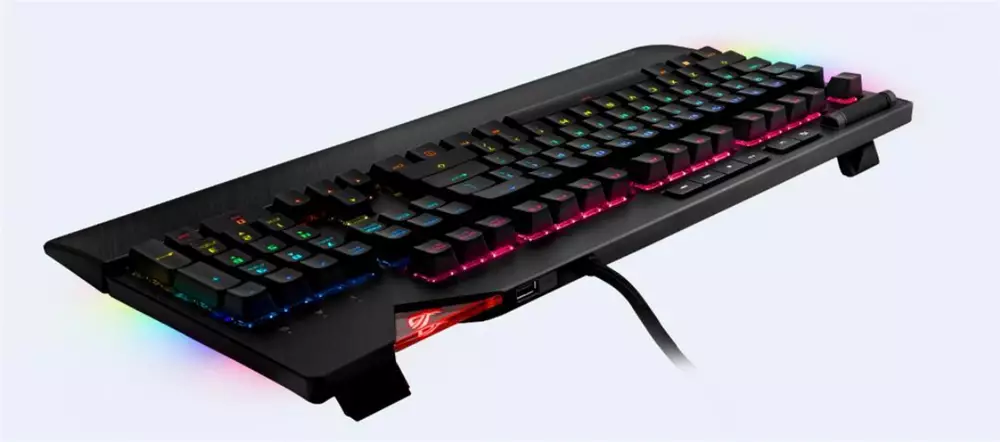 Геймърска механична клавиатура Asus ROG Strix Flare Cherry MX Brown RGB Aura Sync