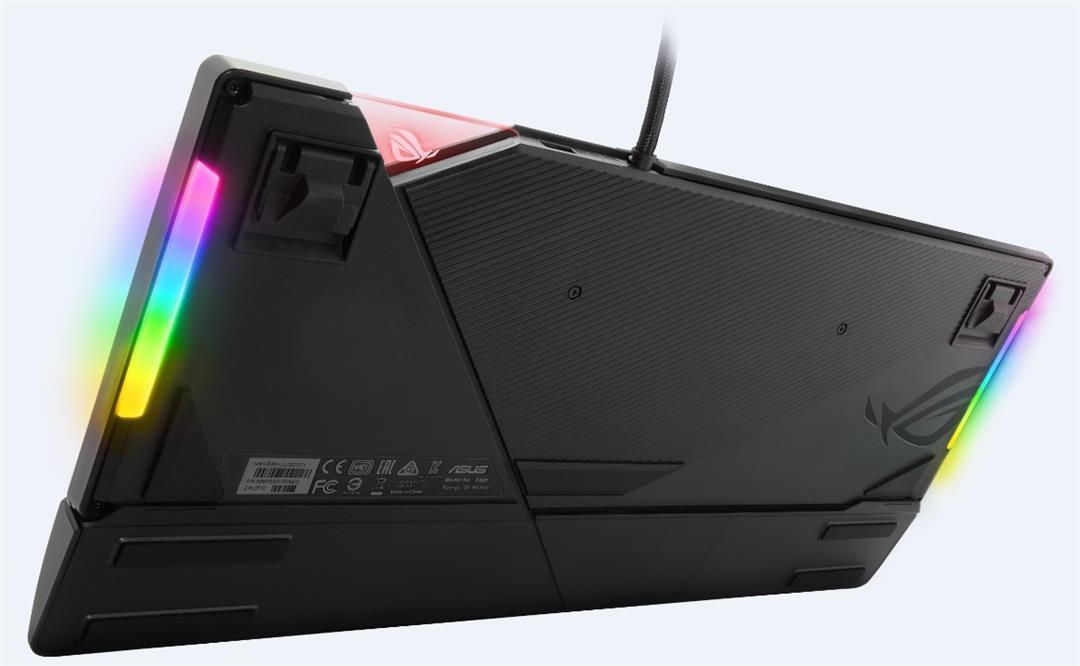 Геймърска механична клавиатура Asus ROG Strix Flare Cherry MX Brown RGB Aura Sync
