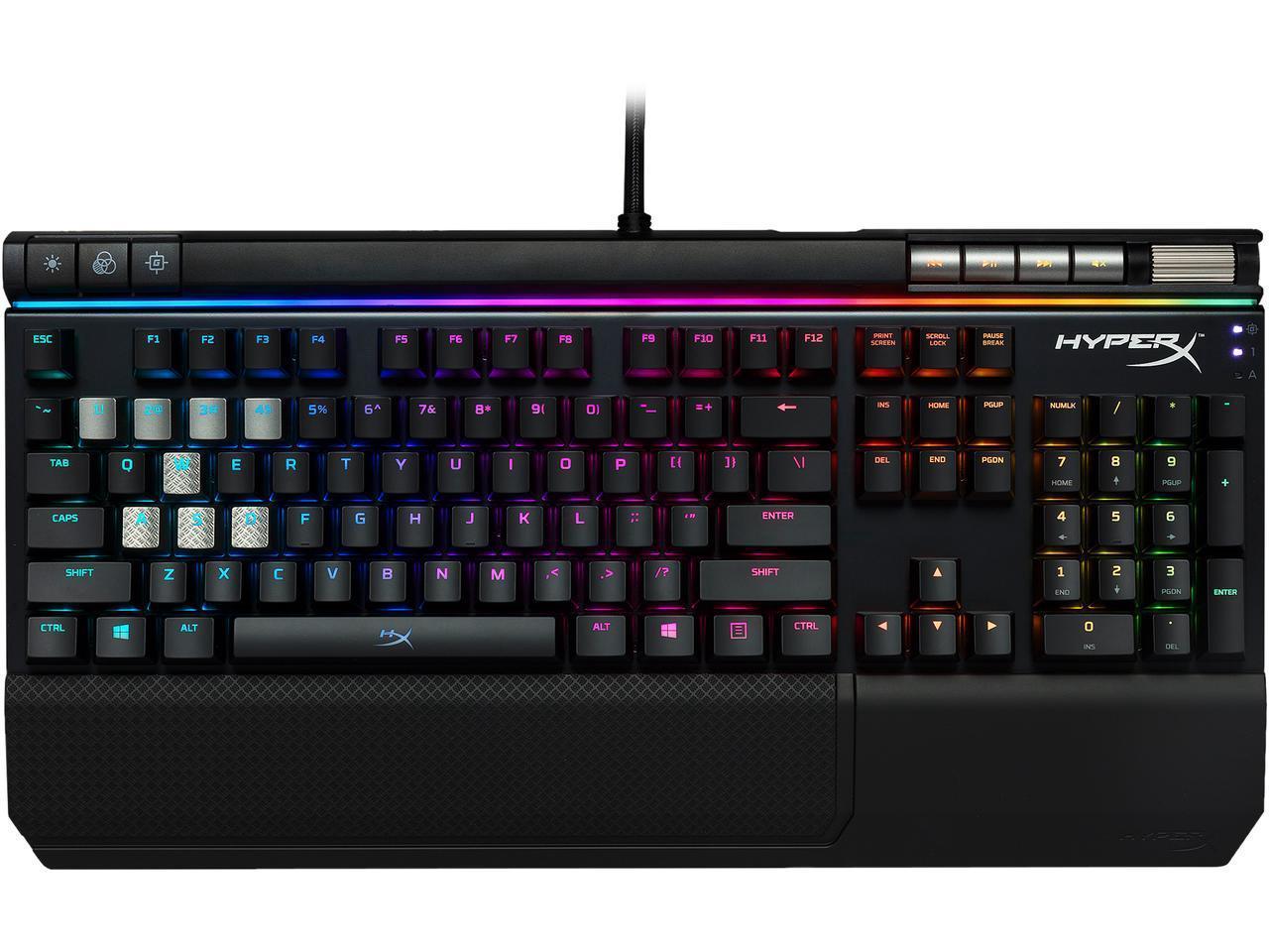 Геймърскa механична клавиатура Kingston HyperX Alloy Elite RGB Blue суичове