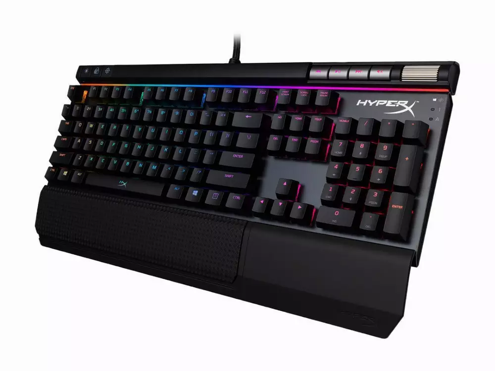 Геймърскa механична клавиатура Kingston HyperX Alloy Elite RGB Blue суичове