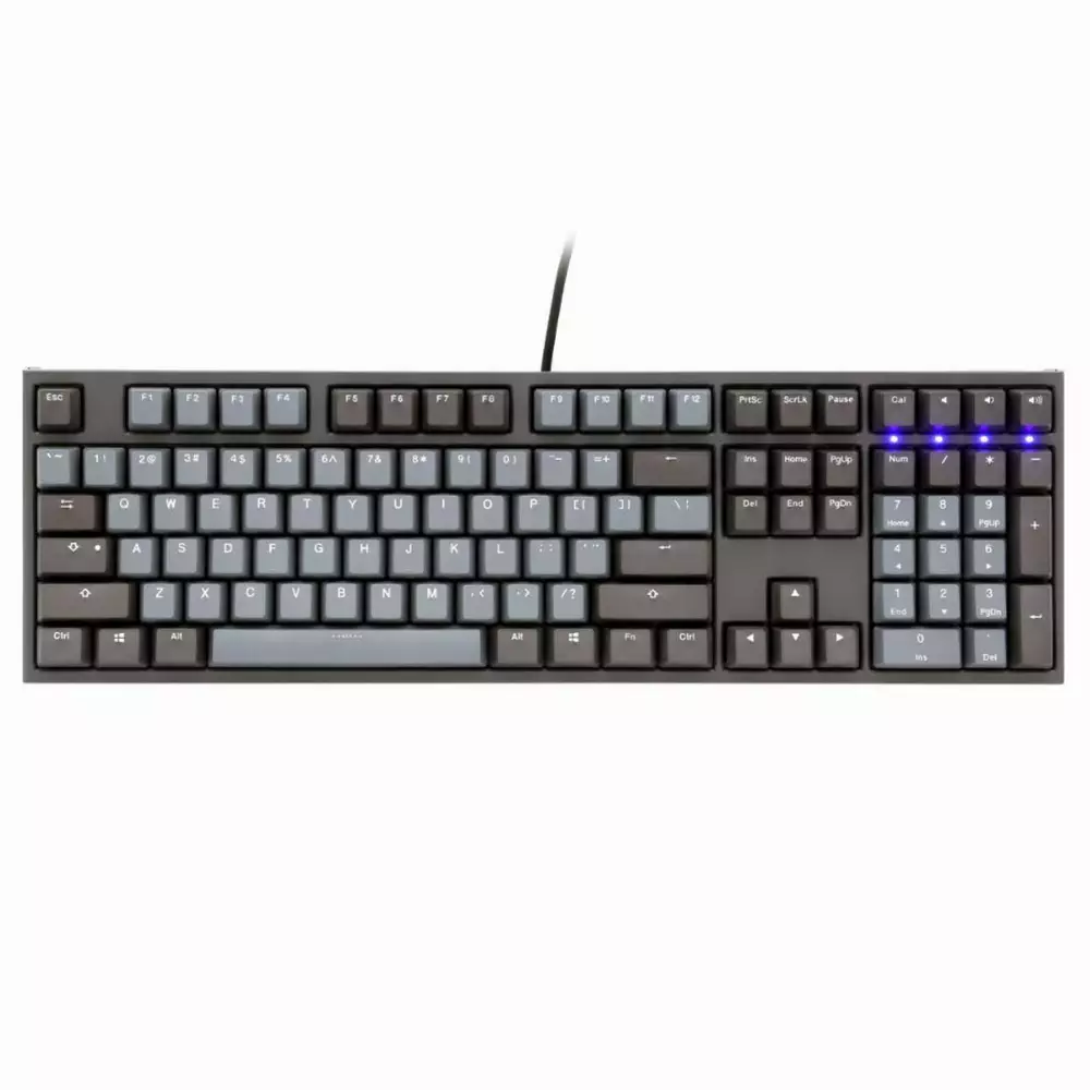 Геймърскa механична клавиатура Ducky One 2 Skyline, Cherry MX Silver