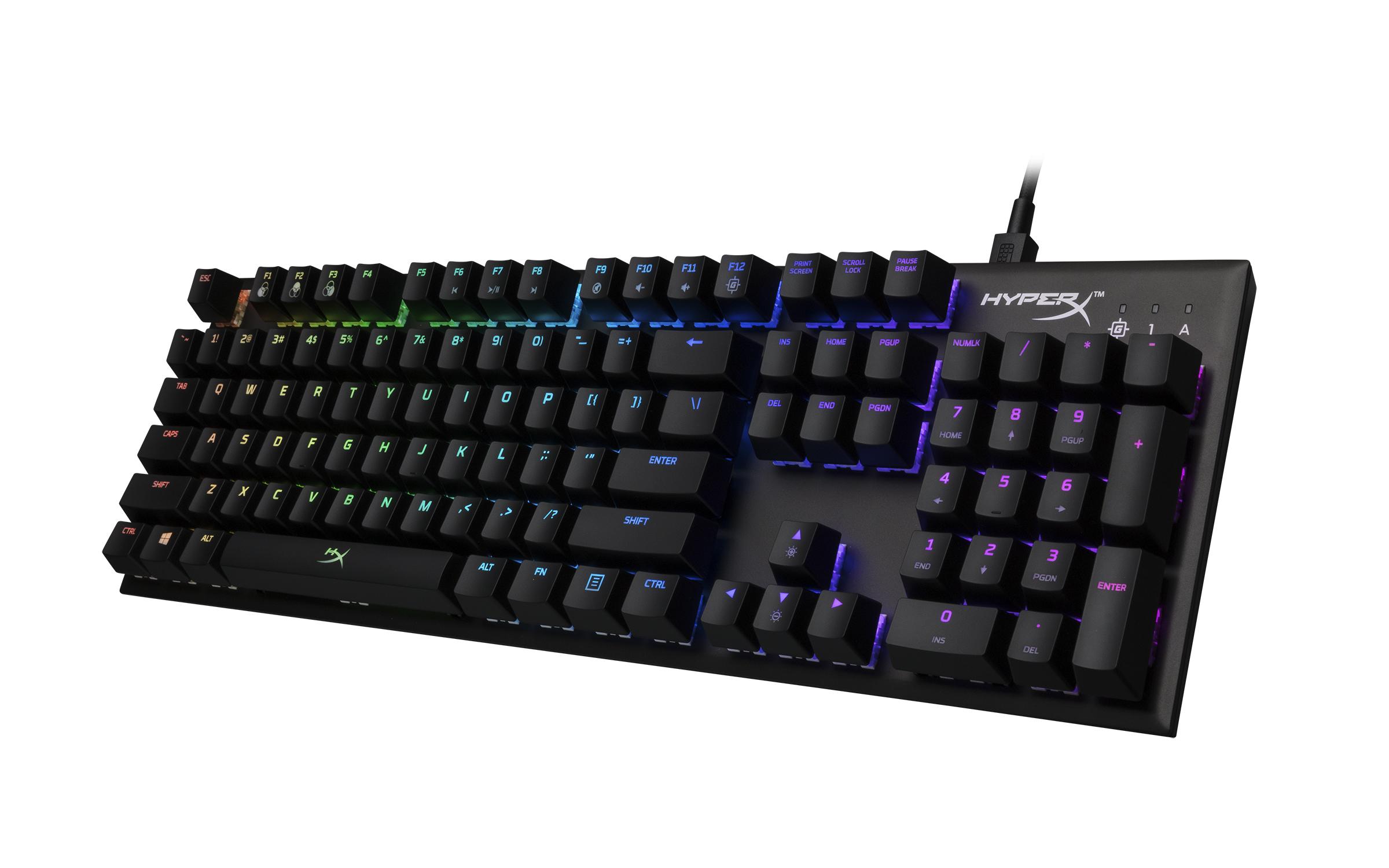 Геймърскa механична клавиатура HyperX Alloy FPS RGB, Kailh Silver Speed