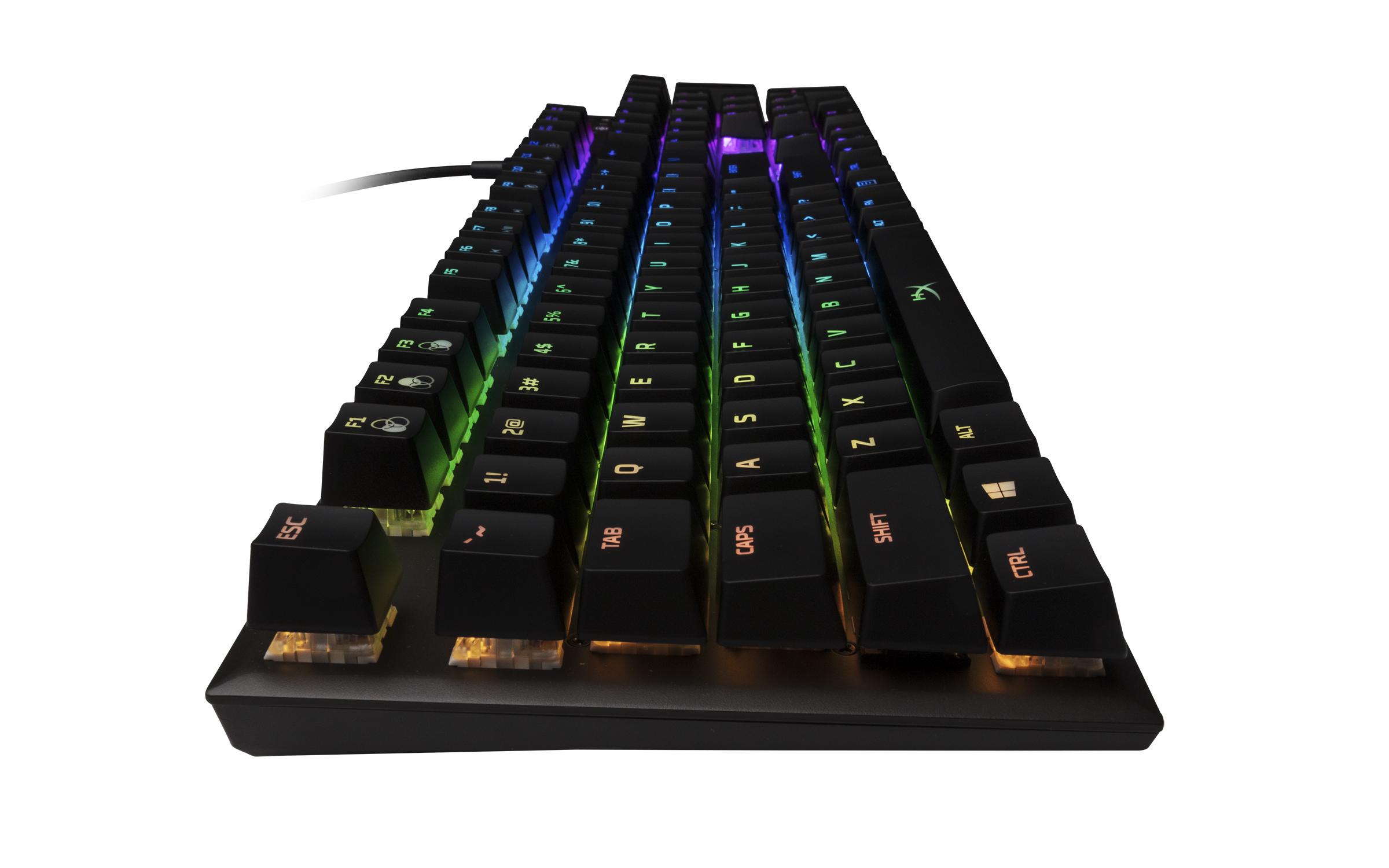 Геймърскa механична клавиатура HyperX Alloy FPS RGB, Kailh Silver Speed