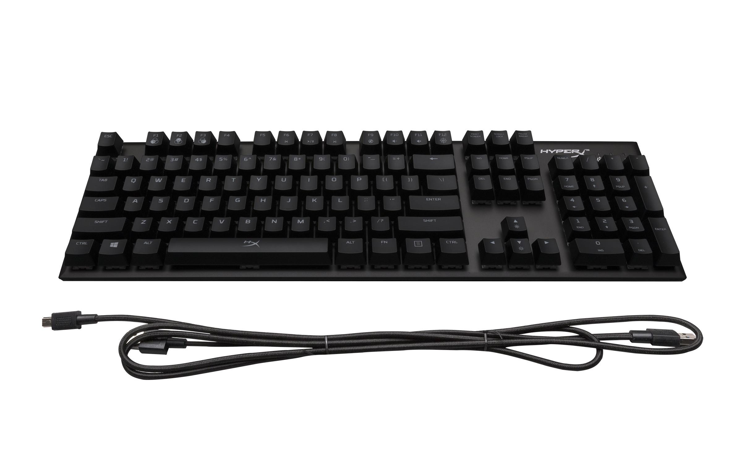 Геймърскa механична клавиатура HyperX Alloy FPS RGB, Kailh Silver Speed