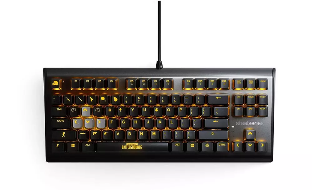 Механична Геймърскa клавиатура Steelseries Apex M750 TKL PUBG Edition