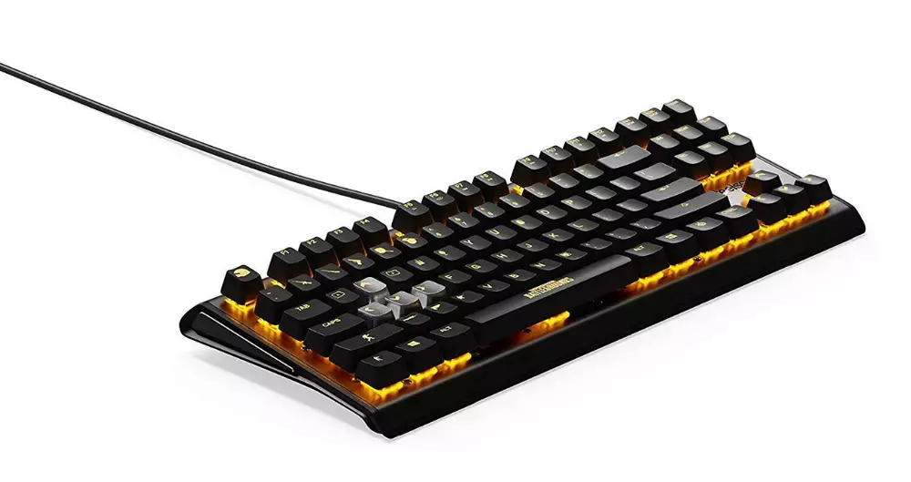 Механична Геймърскa клавиатура Steelseries Apex M750 TKL PUBG Edition