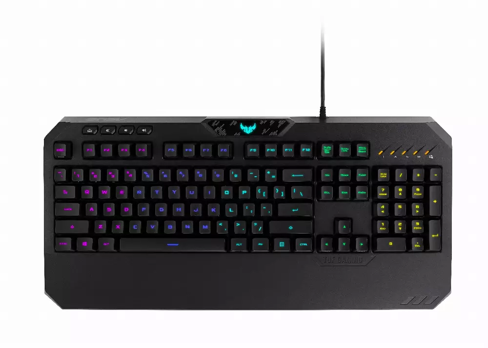 Геймърска Mech-Bran клавиатура ASUS TUF Gaming K5 RGB Aura Sync