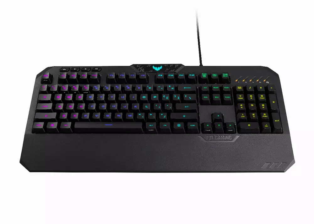 Геймърска Mech-Bran клавиатура ASUS TUF Gaming K5 RGB Aura Sync