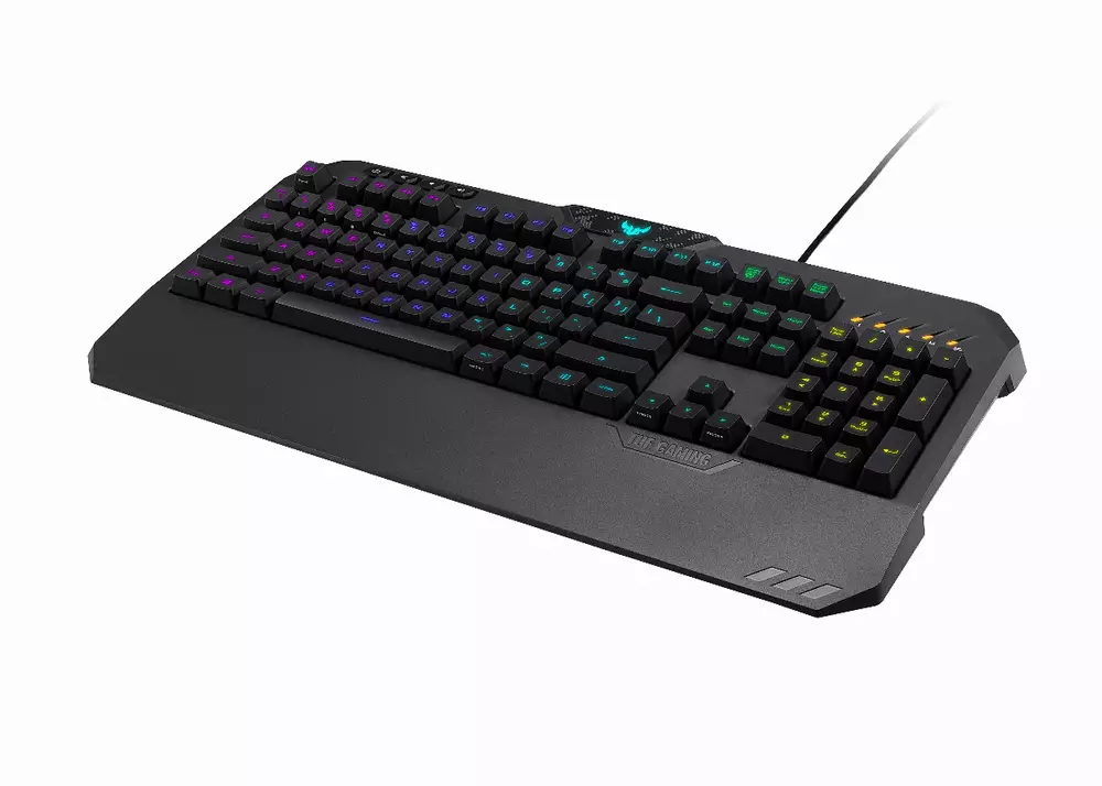 Геймърска Mech-Bran клавиатура ASUS TUF Gaming K5 RGB Aura Sync