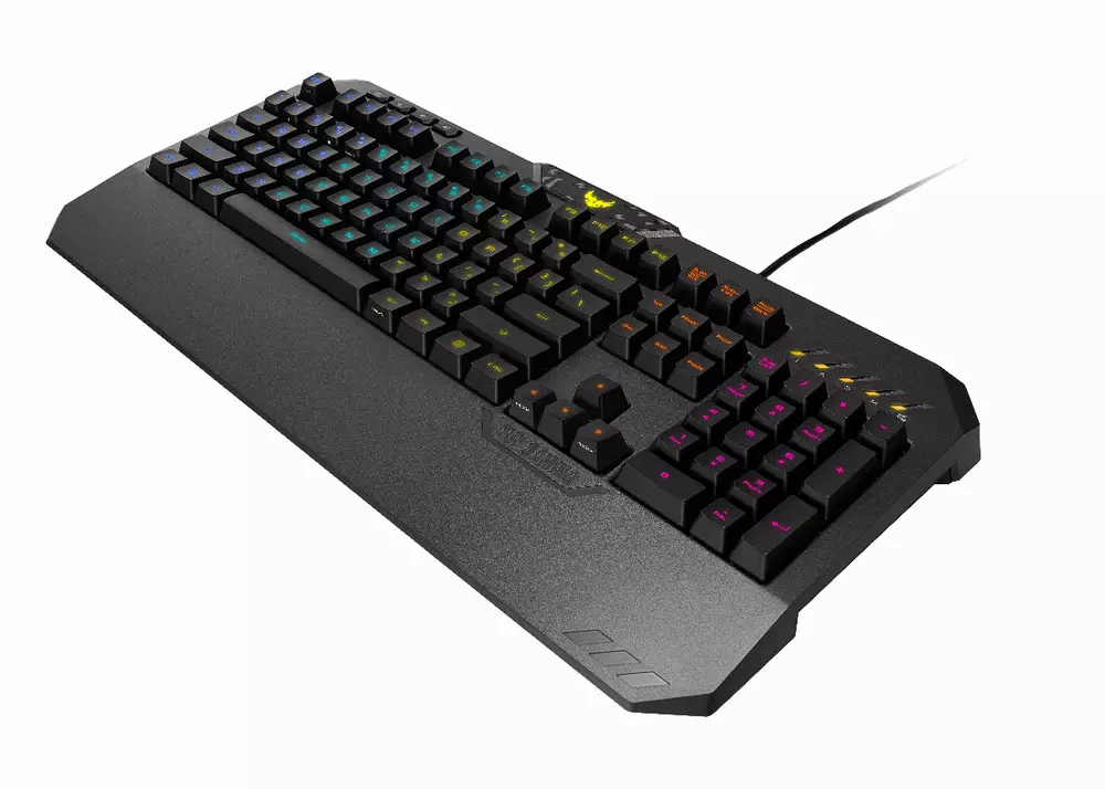 Геймърска Mech-Bran клавиатура ASUS TUF Gaming K5 RGB Aura Sync
