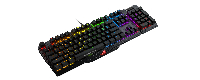 Геймърска механична клавиатура Asus ROG Claymore Cherry MX Red RGB Aura Sync