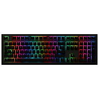 Геймърскa механична клавиатура Ducky Shine 7 Gunmetal Gray RGB, Cherry MX Silent Red