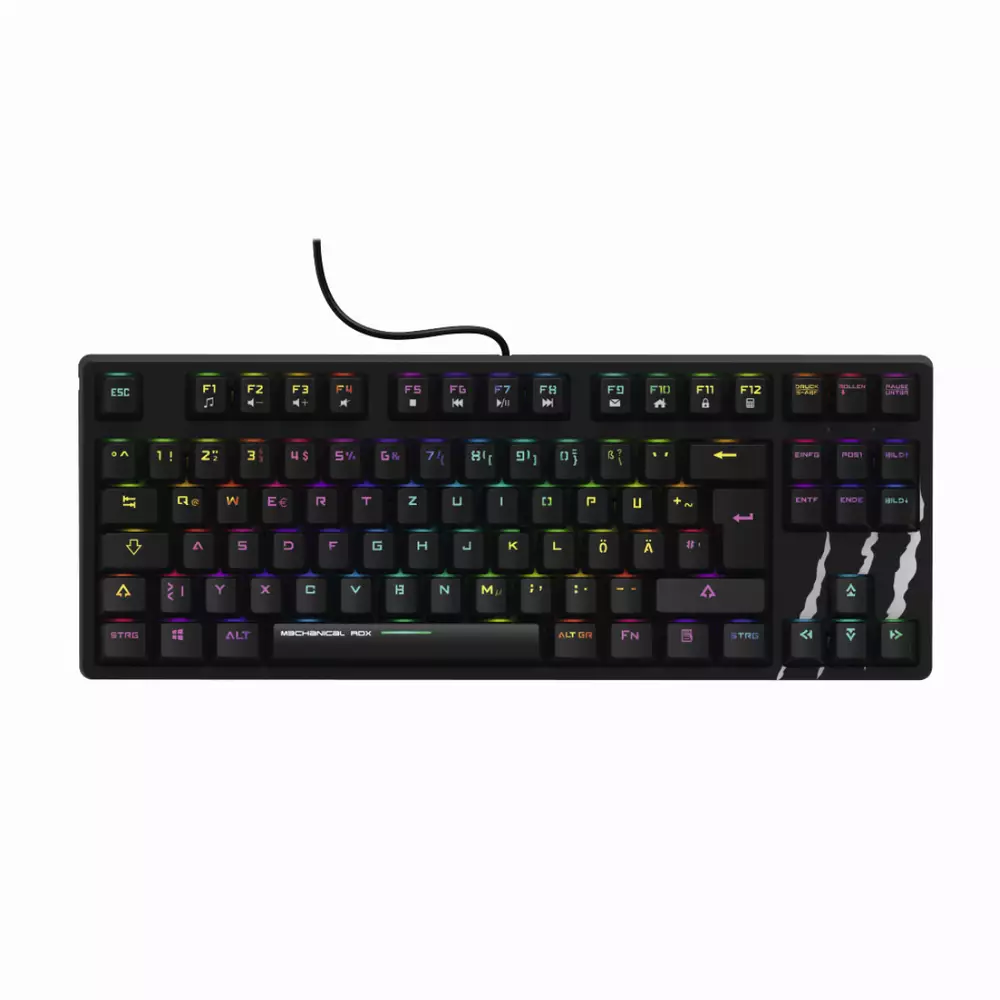 Геймърска механична клавиатура Hama Urage m3chanical RDX slim size USB