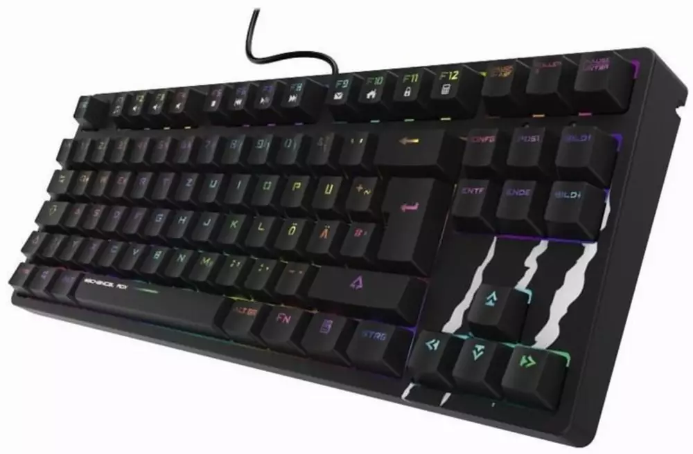 Геймърска механична клавиатура Hama Urage m3chanical RDX slim size USB