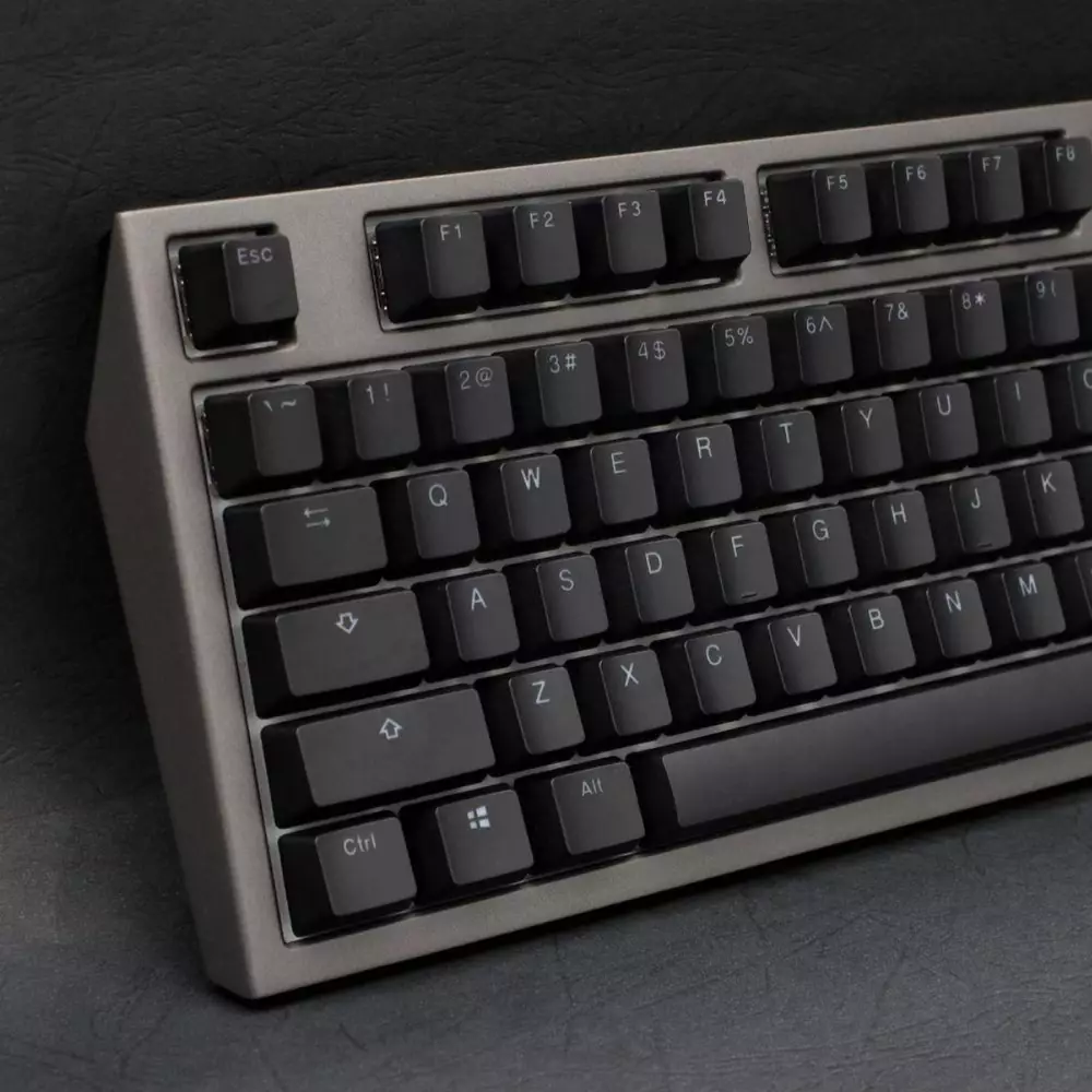 Геймърскa механична клавиатура Ducky Shine 7 Gunmetal Gray RGB, Cherry MX Red