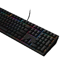Геймърскa механична клавиатура Ducky Shine 7 Blackout RGB, Cherry MX Blue