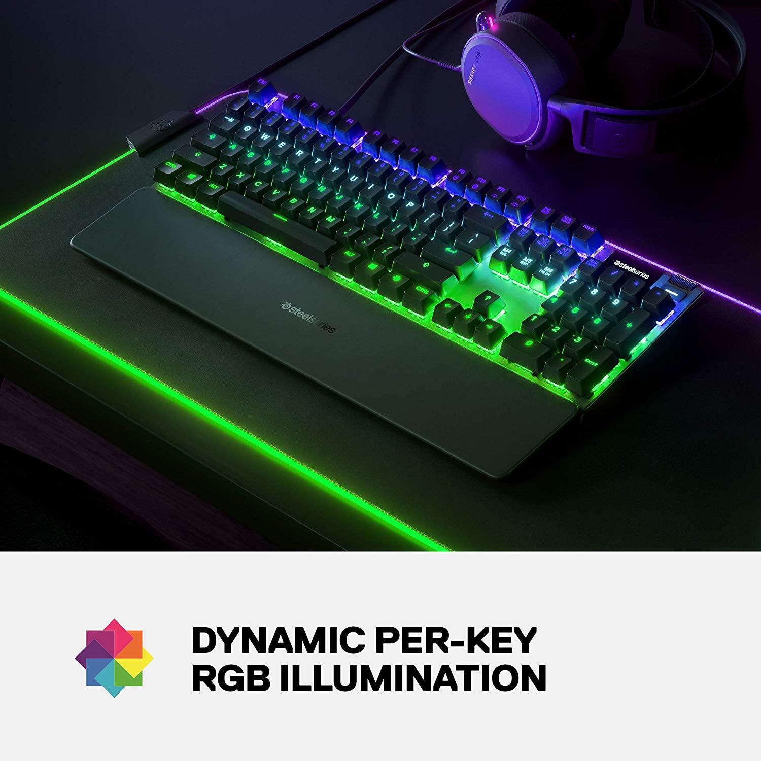 Геймърскa механична клавиатура Steelseries Apex 7 Red Switch