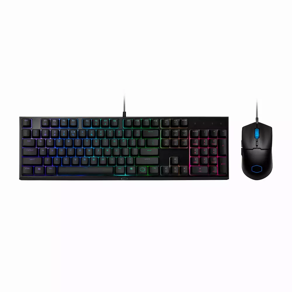 Геймърски комплект мишка с клавиатура Cooler Master MS110 RGB Mem-chanical
