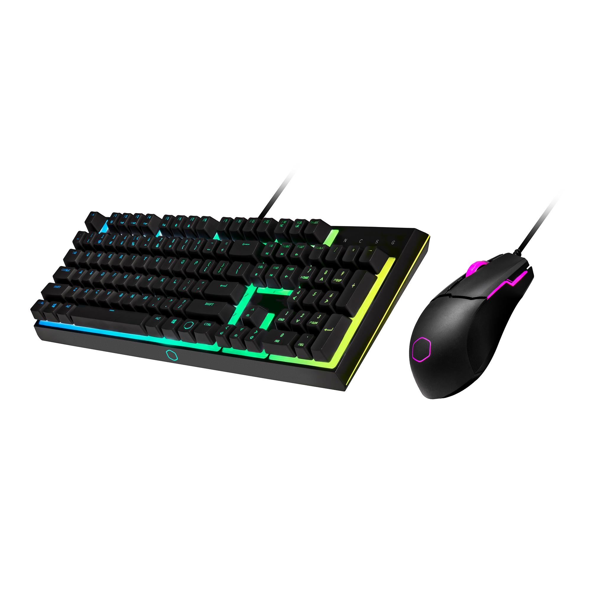 Геймърски комплект мишка с клавиатура Cooler Master MS110 RGB Mem-chanical