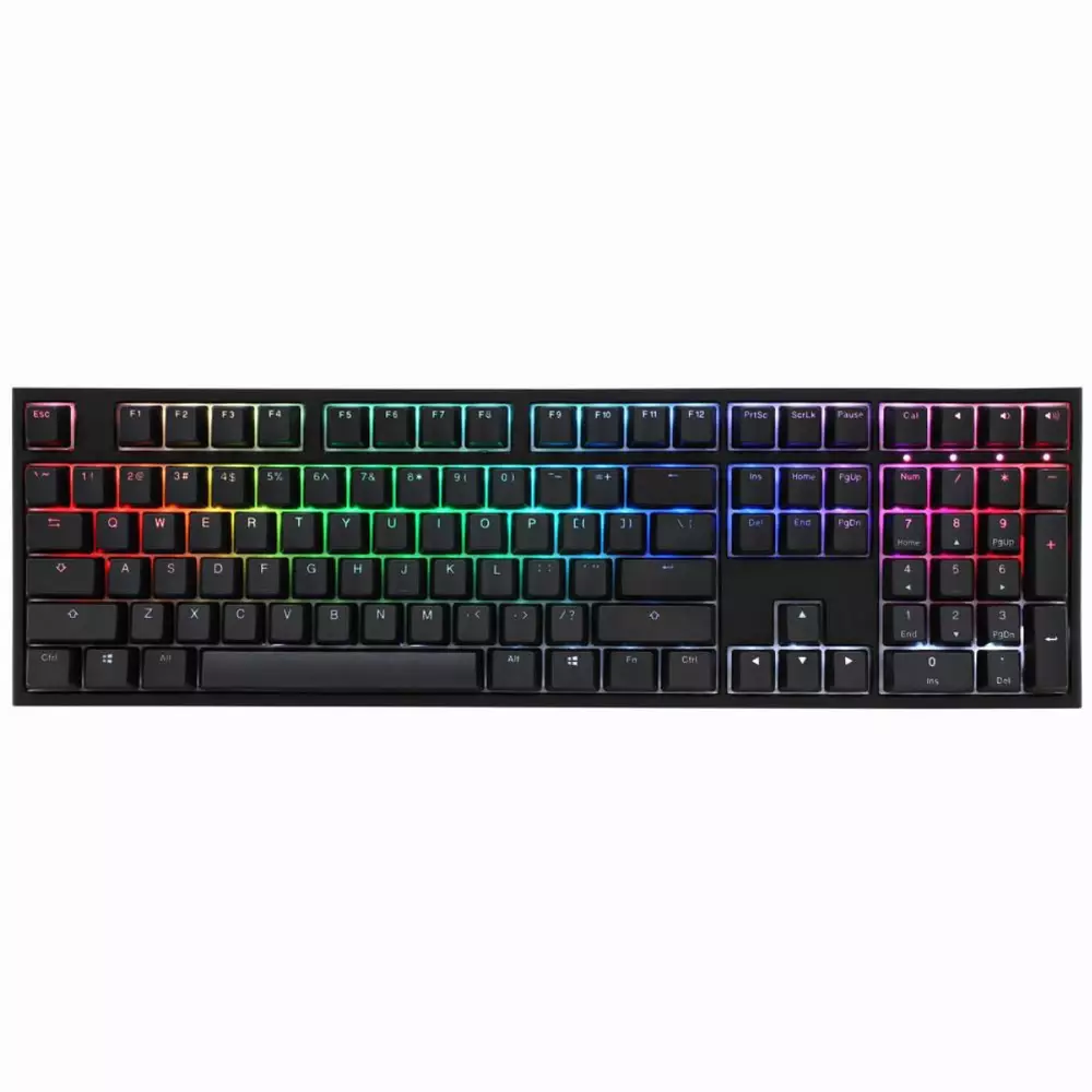 Геймърскa механична клавиатура Ducky One 2 RGB, Cherry MX Blue