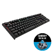 Геймърскa механична клавиатура Ducky One 2 RGB, Cherry MX Blue