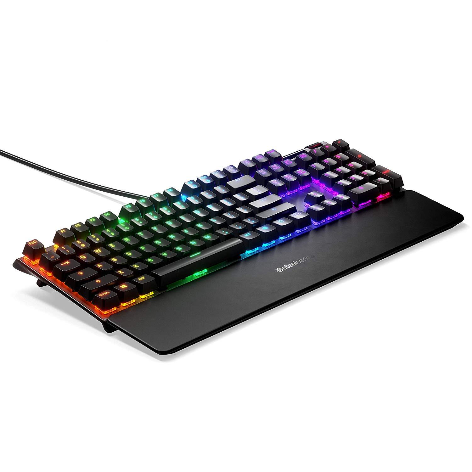 Геймърскa механична клавиатура Steelseries Apex 7 Brown Switch