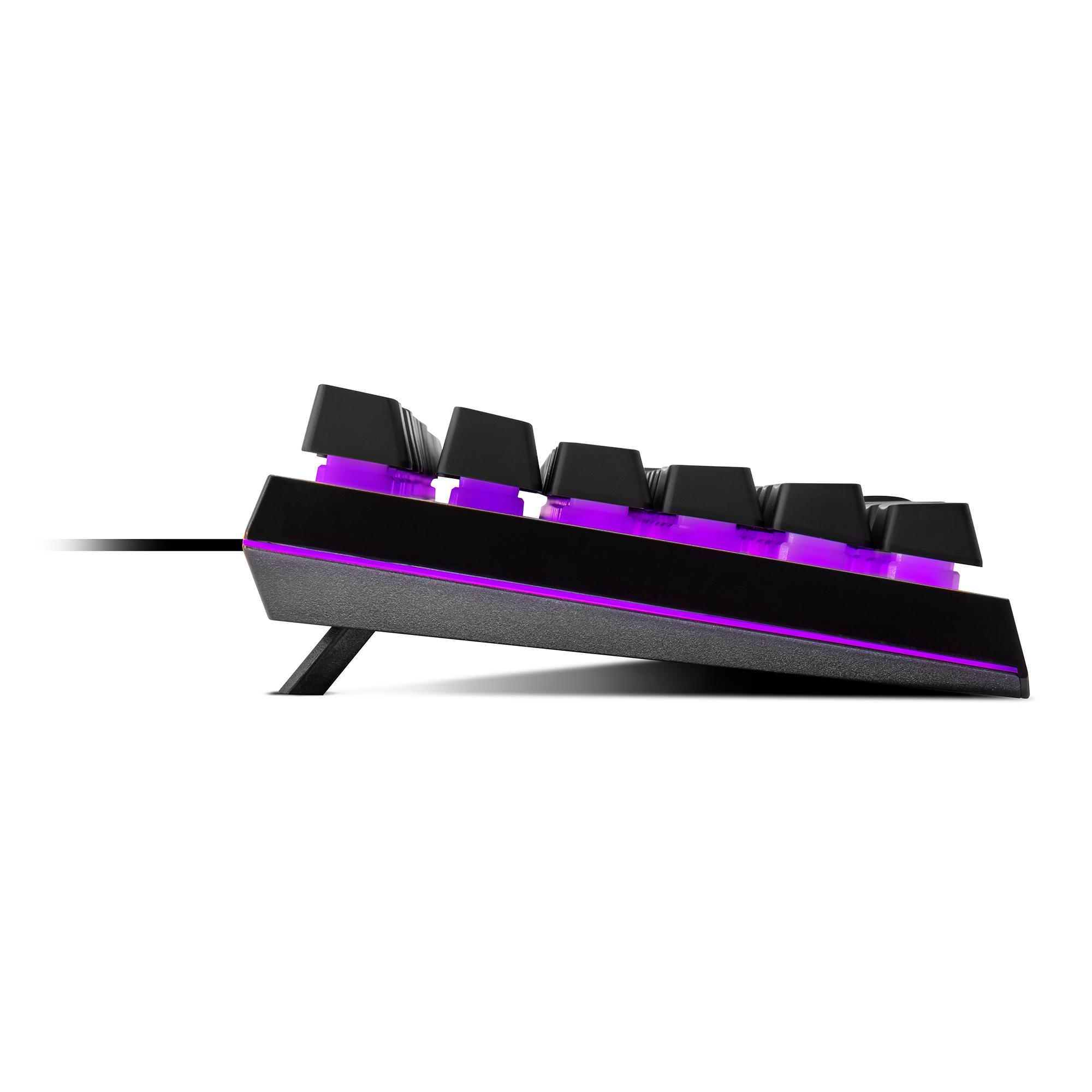 Teclado semi-mecánico para gamers Cooler Master MK110