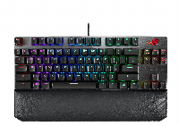 Геймърска механична клавиатура ASUS ROG Strix Scope TKL Deluxe RGB Red switch