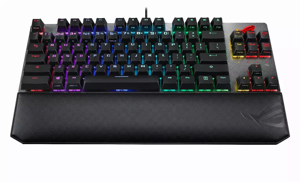 Геймърска механична клавиатура ASUS ROG Strix Scope TKL Deluxe RGB Red switch