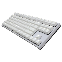 Геймърскa механична клавиатура Ducky One 2 White TKL, Cherry MX Silver