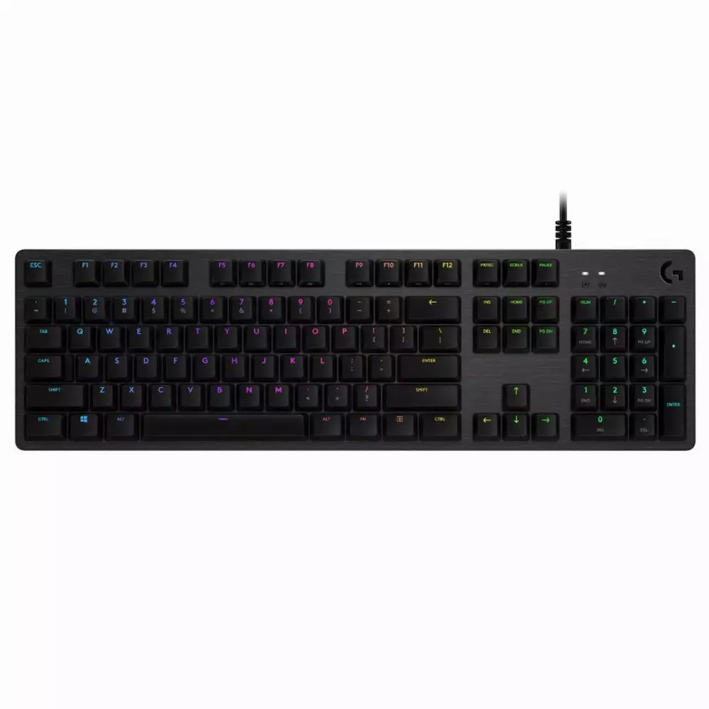 Геймърска механична клавиатура Logitech G512 Carbon GX Red Linear