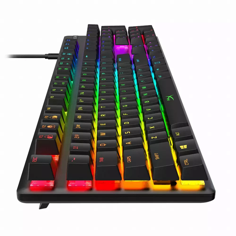 Геймърскa механична клавиатура Kingston HyperX Alloy Origins, HyperX Aqua суичове