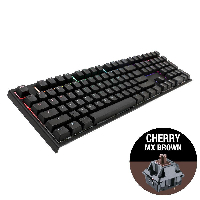 Геймърскa механична клавиатура Ducky One 2 RGB, Cherry MX Brown