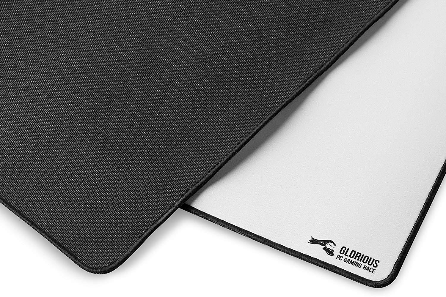 Mouse pad de gaming Glorious XL Extended, alb