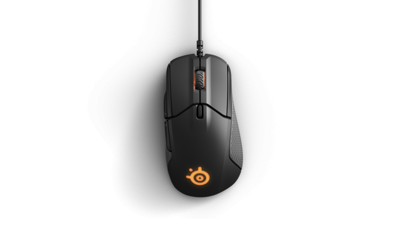 Геймърска мишка SteelSeries, Rival 310 Black, Оптична, Жична, USB