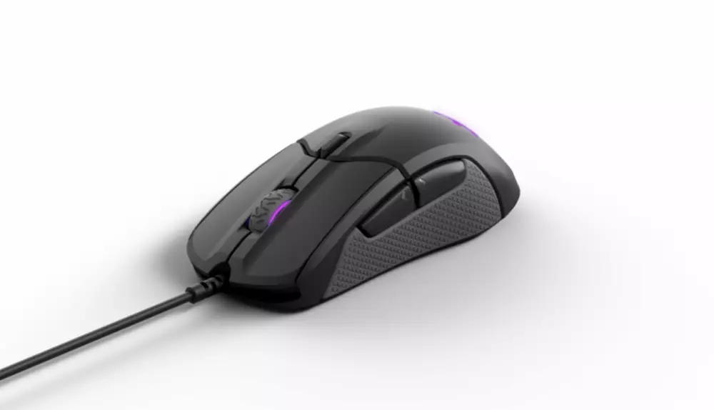 Геймърска мишка SteelSeries, Rival 310 Black, Оптична, Жична, USB