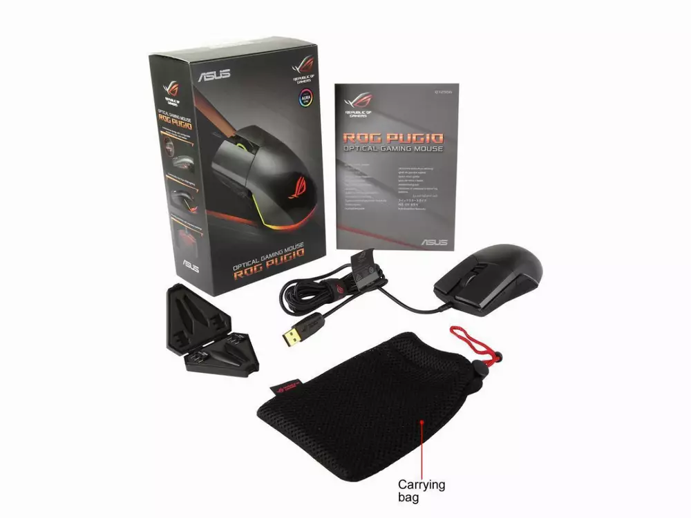 Mouse de gaming ASUS ROG Pugio RGB