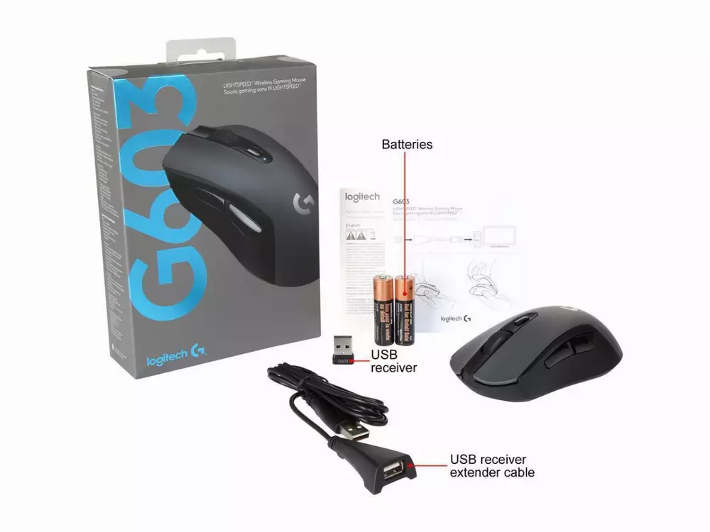 Геймърска мишка Logitech G603 LIGHTSPEED