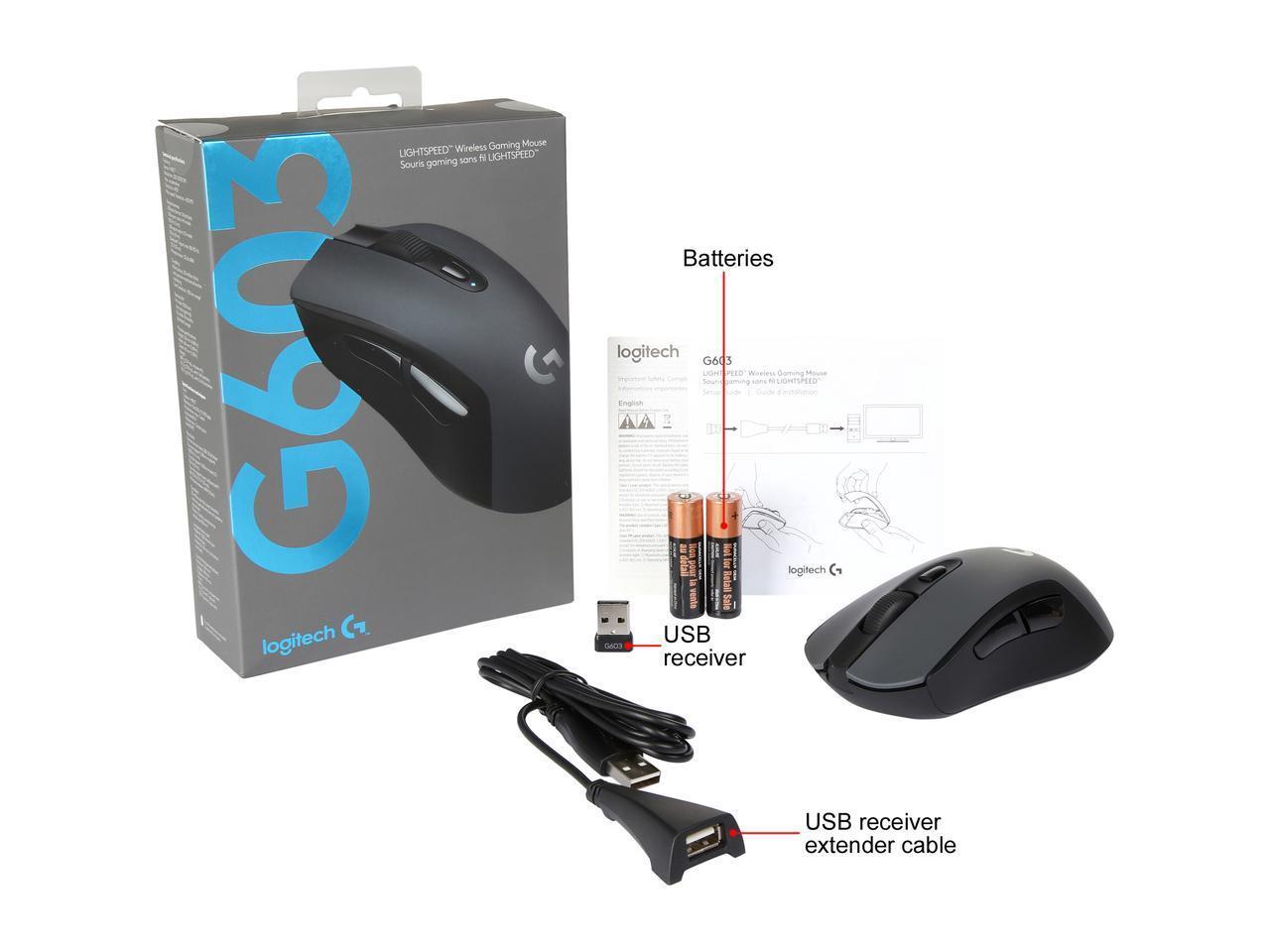 Геймърска мишка Logitech G603 LIGHTSPEED 