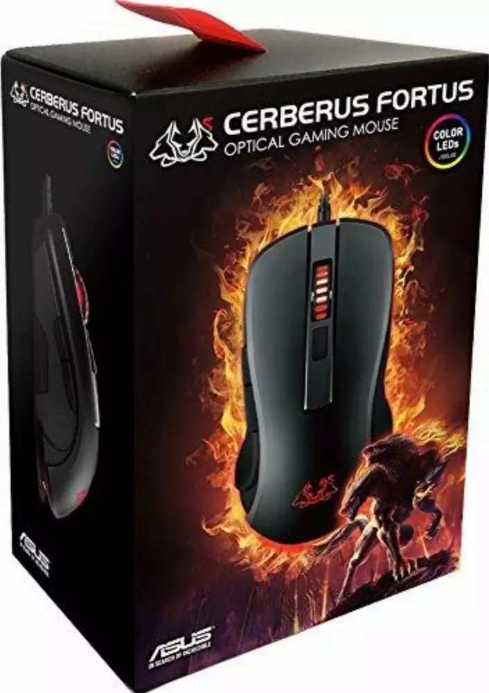 Геймърска мишка ASUS Cerberus Fortus RGB