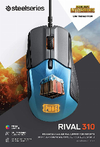 Геймърска мишка SteelSeries Rival 310 PUBG Edition