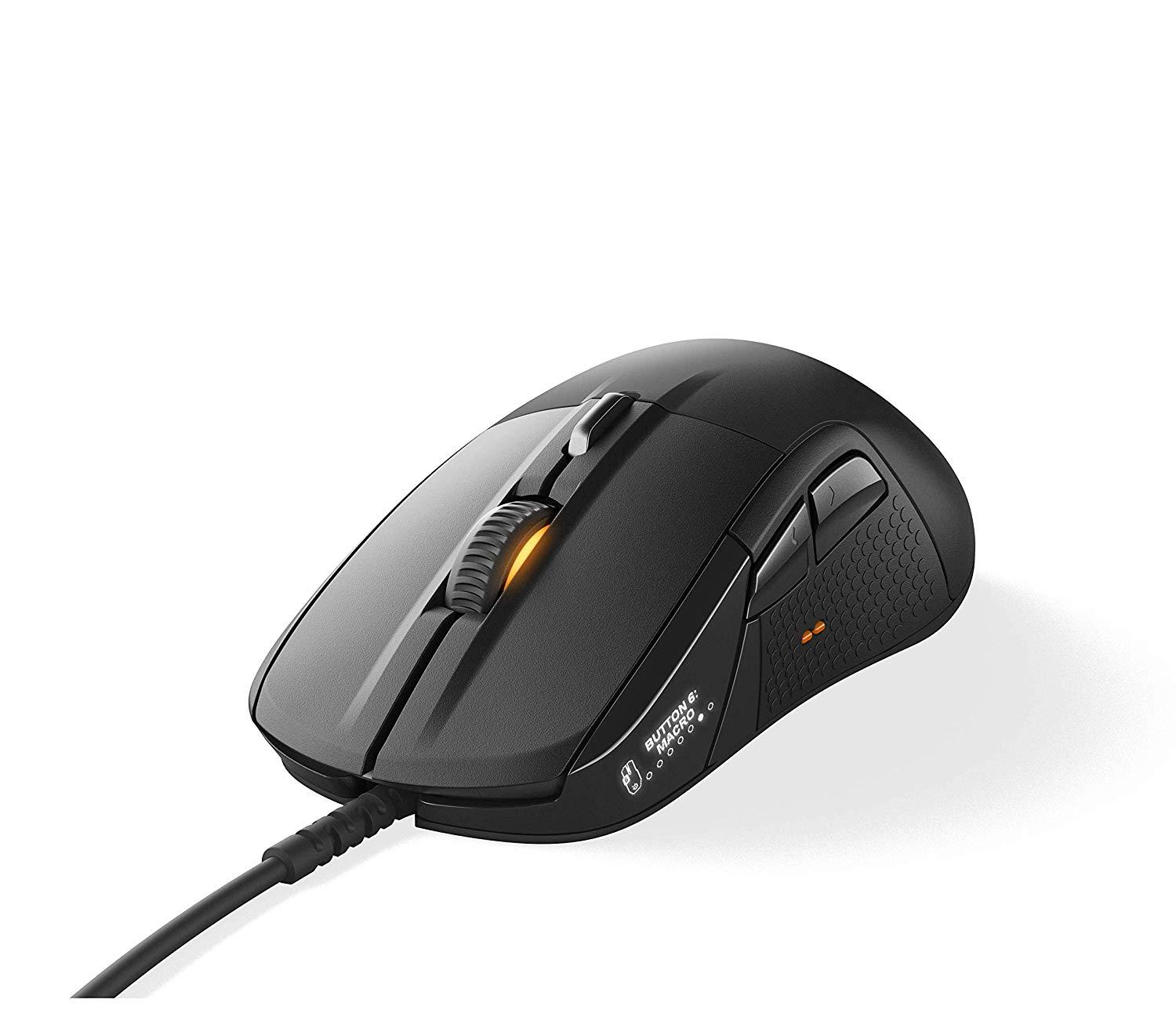 Геймърска мишка SteelSeries, Rival 710, Оптична, Жична, USB